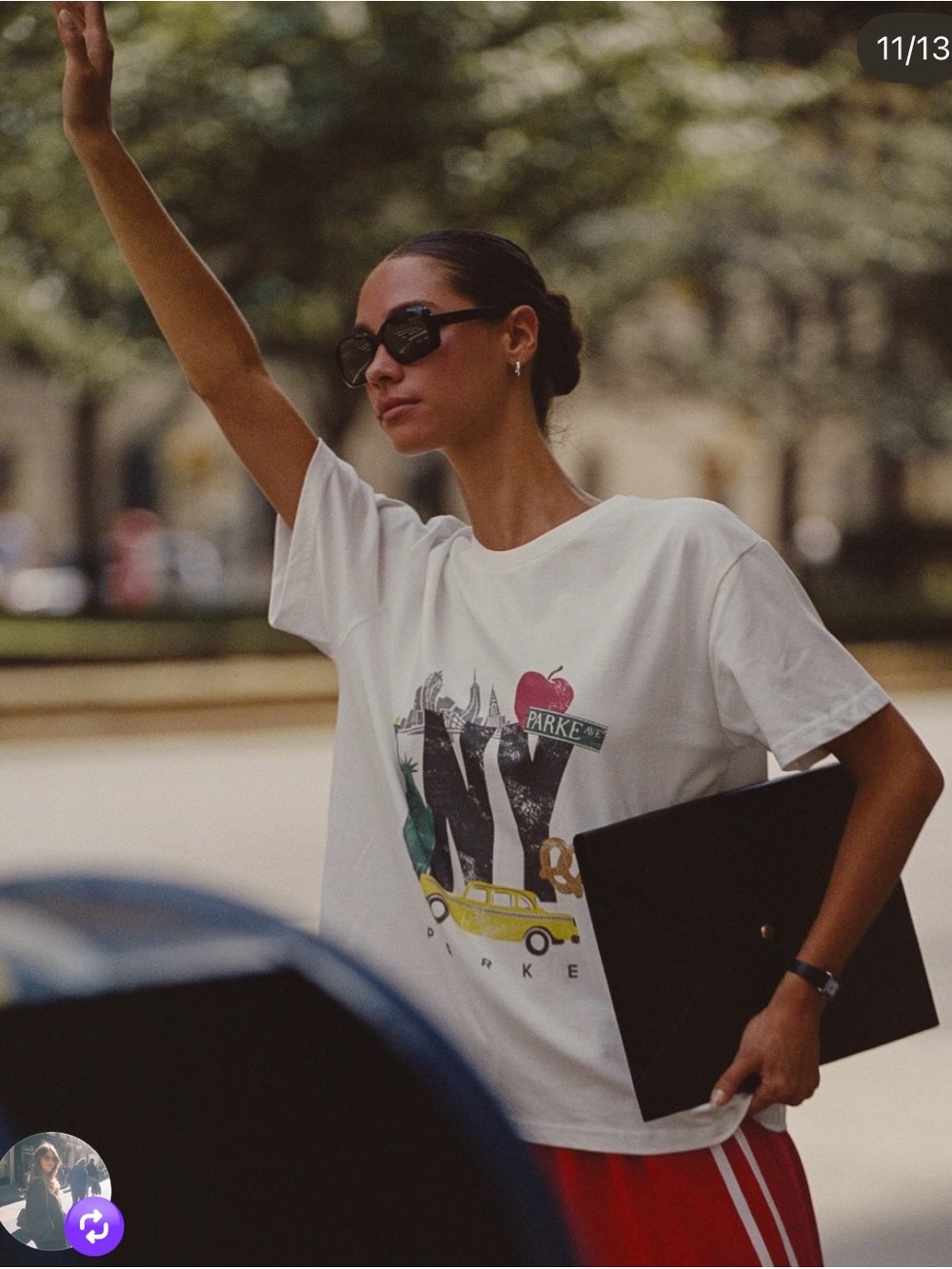 PARKE NYC Graphic Tee S/M
